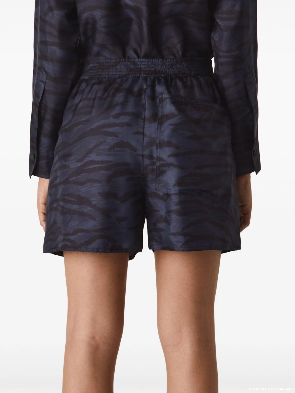 Cheap Women Stella shorts printed silk McCartney 0428